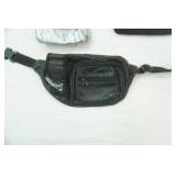 La Regale LTD Evening Clutch Purses, Black Leather Crossbody bag, Black Leather fanny pack, Ellen Tracy Travel Bag, Travelon Wallet