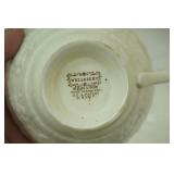 Vintage Ivory Bone China Wedgwood "Bullfinch" Pattern No. AL9351 Wellesley Shape. MFG in England