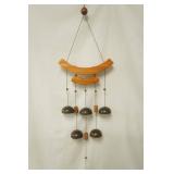 Asian Inspired Bell Wind Chime 36" long