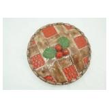 vintage ceramic cherry pie keeper