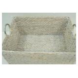 Woven Storage Basket 18.5"x13.5"x11"