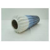 15.25" Blue Glaze Pottery Vase