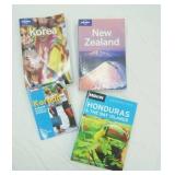 Travel Books. Korea, Honduras & The Bay Islands, New Zealand