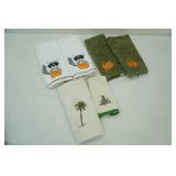 Hand Towels. New/Like New. Themed