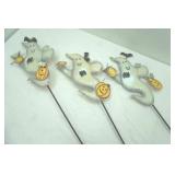 Ghost Metal Garden Decor