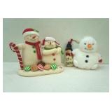 Plush Snowman Decor