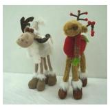 Reindeer Plush Figures