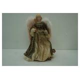 Elegant Winter Angel Tree Topper