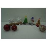 Christmas Mantle Stocking Hooks and Decor