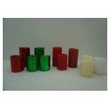 Battery Operated LED Wax Candles & LED Glass Candles