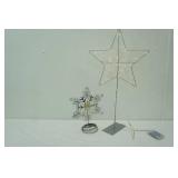2 metal art stars
