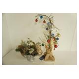 2 Artificial Christmas Arrangements