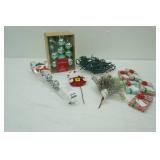 Christmas Ornaments, Gift Card Boxes, LED Lights, Over the Door Hook