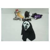 NEW Halloween Novelty Items. Scream Ghost Face Mask, Giant Rat