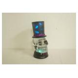 LED Skull Snow Globe 10" tall