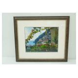Framed Photo Print "Positano Italy" 21.5"x18.5"