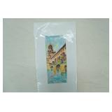 Original Watercolor Painting by Giuseppe Guglie 10"x19"