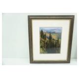 Framed Photo Print 15.5"x18". Signed and Numbered 30/500