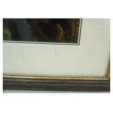 Framed Photo Print 15.5"x18". Signed and Numbered 30/500
