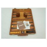 Backgammon game in padded case