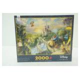 NEW Disney Thomas Kinkade Beauty and The Beast 2000 Piece Puzzle