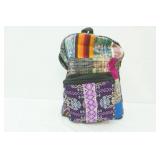 handmade patchwork backpack (needs zipper repair)
