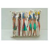 Vintage Egyptian Canvas Tote bag (1 loose rivet)