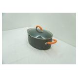 Rachel Ray 8 quart Oval Pot with lid