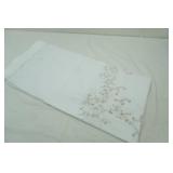 New Lace Table Runner and Doily Set; Embroidered Tablecloth and Napkin Set