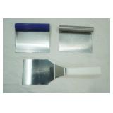 Stainless Steel Grill and Griddle Scrapers & Spatula. New/Like New