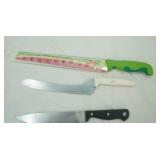 Watermelon Knife and Sheath, Chefs Knives, Serrated Knife and more