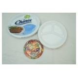 Chinet Platters & Divided Plates, Disposable Dessert Plates