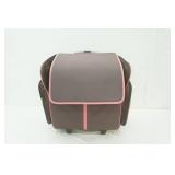 Rolling Scrapbook / Sewing Storage Organizer Tote