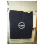 NEW Navy Blue Sweatshirt Knit Blanket
