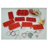 Silicone Molds, Cookie Cutters, Elmo Mold and more