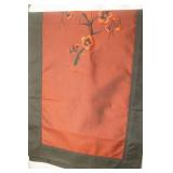 Embroidered Tablecloth, Table Runner, Vintage Table Linens