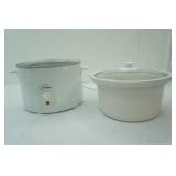 West Bend Crockery Crock Pot. (big one)