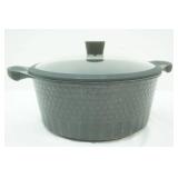 Palm Restaurant Cast Aluminum Large Pot with Lid
