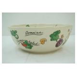 Large Ceramic Salad Bowl 11" diameter by 4.5" tall