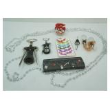 Wine Bottle Openers, Liquor Pourer, Wine Stoppers, Wine Glass Jewelry