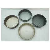 Spring Form Pans (4ct)