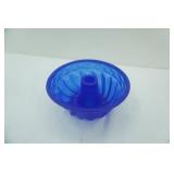 Silicone Bundt Pan Mold, Flower Serving Platter, Stainless Steel Footed Round Tray