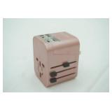 Rose Gold Subline Ware International Travel Adaptor
