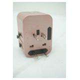 Rose Gold Subline Ware International Travel Adaptor