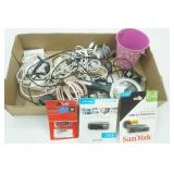 Zip Drives, C Cords, Adaptors, Polymer Battery