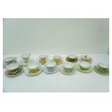 Vintage Tea Cups & Saucers (12ct)