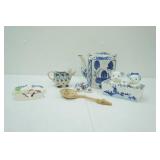 Vintage Blue & White Ceramics, Some Delft