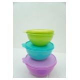 Tupperware Nesting Bowls and Lids