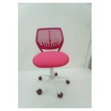Adjustable Pink Office Chair