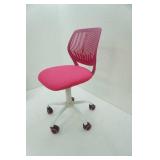 Adjustable Pink Office Chair